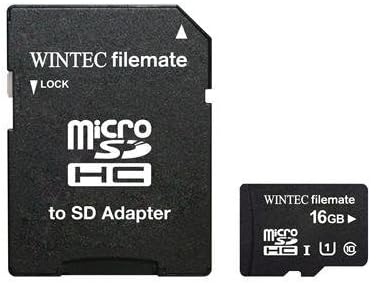 Wintec filemate Pro ПЛУС 32GB UHS-I U1 microSDHC C10 Картичка w Адаптер Малопродажба
