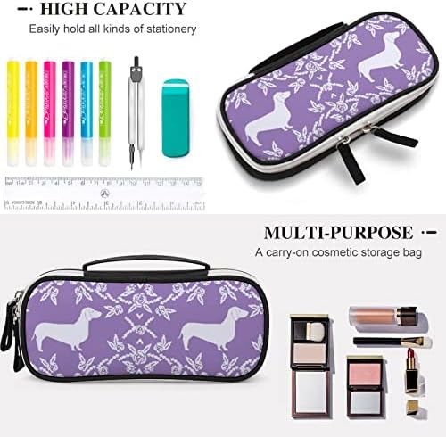 Дакшунд цветни кучиња случајни лаптоп ранец ранец за рамо за рамо патување со пакувања со џебови за мажи жени