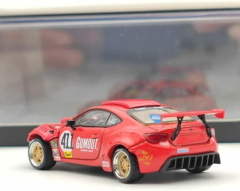 DCM 1/64 GT4586 GT86 458411 црвено модифициран модел Diecast Model Toys Car Limited Collection Auto подарок