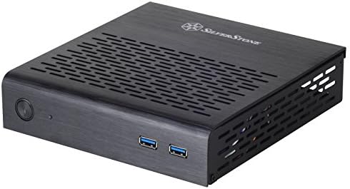 Силверстон SST-PT13B-USB3.0 Тенки мини-ИТКС случај, црна