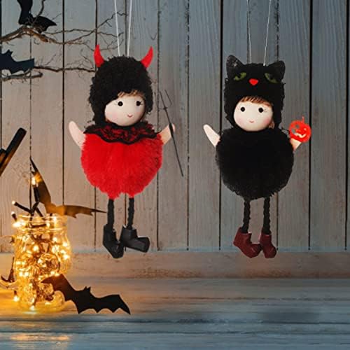 Декорација на Ноќта на вештерките, приврзокот за облекување на партијата кукла реквизити гроздобер керамички wallидни птици