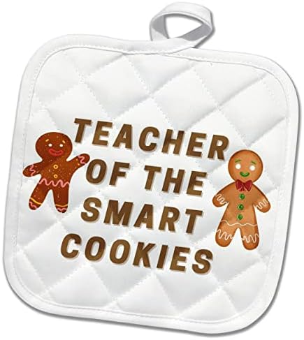 3drose Смешна Божиќна слика и текст на наставникот на паметните колачиња - постери