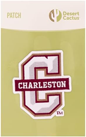Колеџ на Чарлстон Пат Кугарс Ц на Ц везени закрпи Апликација за шиење или железо на торба за јакна од блејзер