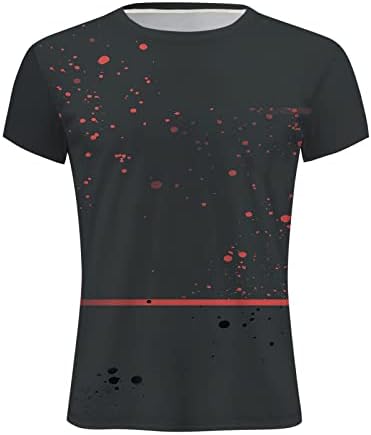 Xiaxogool облека со две парчиња облека за летни патеки за мажи 3D графички печатење ти 2 парчиња маица со кратки ракави и шорцеви