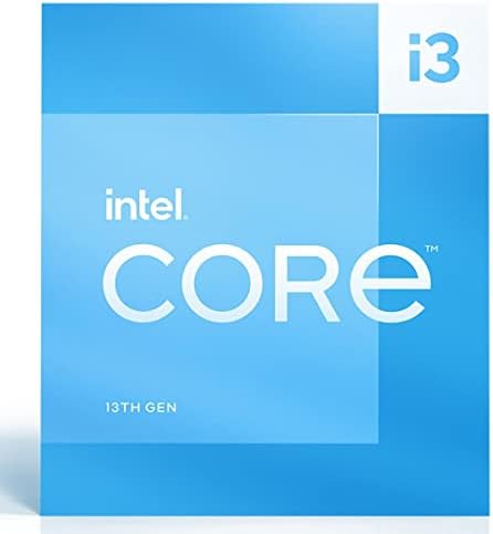 Intel Core13th Generation I3-13100 Desktop процесор, 12 MB кеш, до 4,5 GHz, LGA1700, Intel UHD Graphics 730)