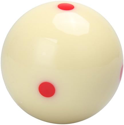 Moocy 6 Red Dot & Red Cue Ball, AAA -Grade Pro Billiard Pricket обука Que Ball - 2 1/4 “