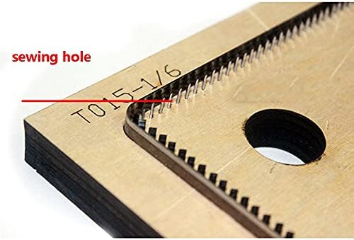2 парчиња јапонски челик сечило калап DIY кожен држач за картички за рака, алатка за алатка за нож, дрвена алатка за кожа, поставена 100x70mm -