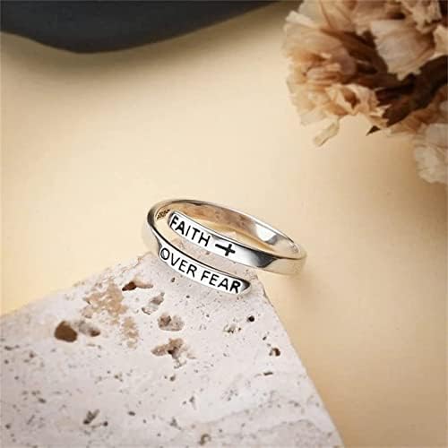 Сребрено срце прилагодлив обвивка Отворен прстен за жени тинејџери lубовник девојка прсти прстен моден накит забава