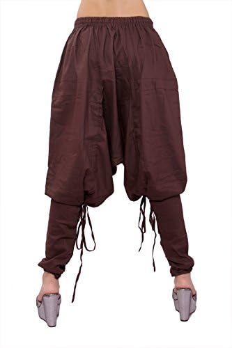 Сарјана ракотворби за жени, женски памучни џебови од хуридар, харем панталони Јога пижама етничка панталона