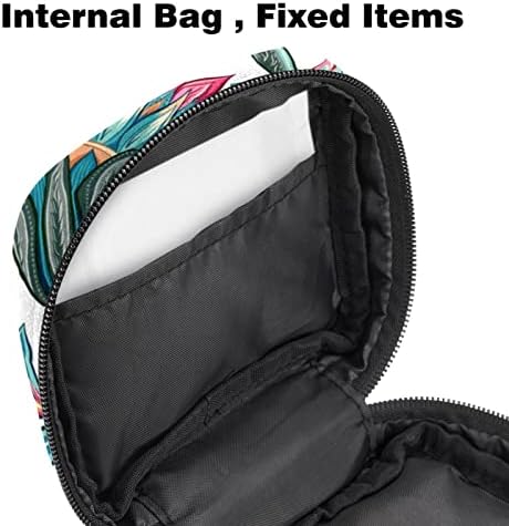 Торба за складирање на санитарна салфетка, торба за менструален период за тинејџери, носител на подлога за медицински сестри, преносен женски менструација, торбич?
