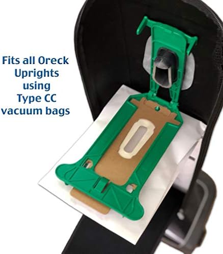 Замена на EnvIrocare Замена на микро филтрација торби за правосмукалка, направени за да се вклопат во типот Oreck Type CC, XL.