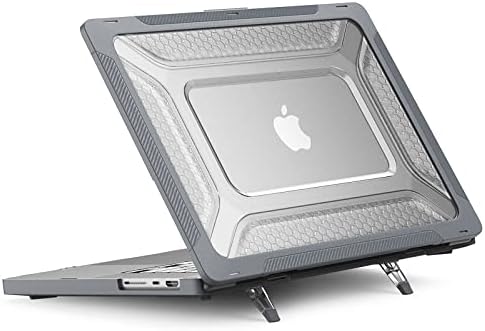 Компатибилен Со Macbook Pro 16 Инчен Случај 2021 2022 Ослободување A2485 M1 Pro / M1 Max, Тежок Цврст ОТПОРЕН НА Удари Tpu+Компјутер