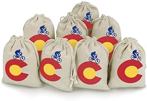 Колорадо Планински Велосипедизам Жици За Влечење Торби За Складирање Торбички За Подароци За Бонбони За Повеќекратна Употреба Преклоплив И Компактен