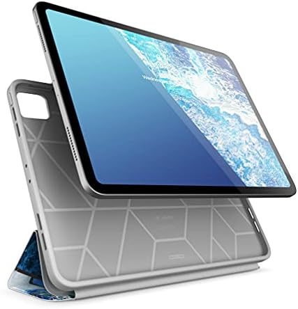 Јас-Бласон Случај за iPad Pro 12.9 Инчен 2018 Порака, [Космо] Полно Тело Трифолд Штанд Заштитен Случај Покритие Со Авто Спиење/Будење