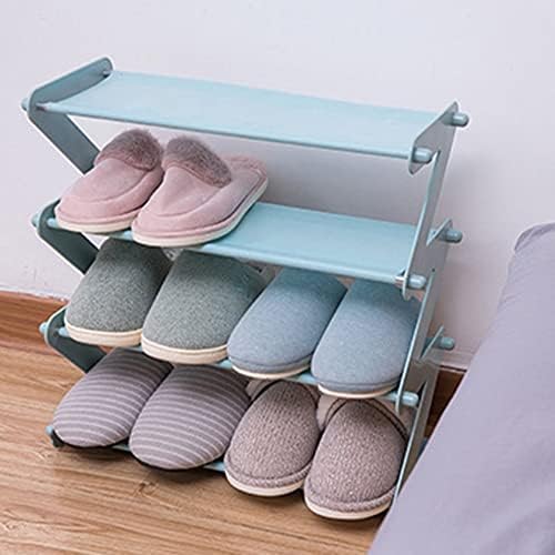 Склопување на решетката за чевли Gretd Z-тип не-ткаени домашни простории за спална соба Ставете решетка за чевли за чевли за чевли (боја: б, големина