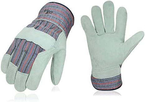 VGO ... 1-пар безбедносна кожна работа ракавици мажи, ракавици за градинарство, ракавици за лажици, нараквици за градител