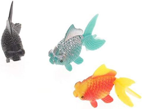 Хомојојо 5 парчиња Случаен Модел Подвижни Лебдечки Риби, Вештачки Аквариумски Риби, Шарени Златни Рипки Лажен Украс За Украсување