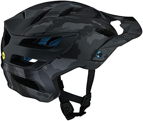 Троја Ли Дизајнира A3 возрасен планински велосипед шлем МИПС ЕПП ЕПС Премиум лесен 16 отвори 3-насочен прилагодлив одвојување на сите планински