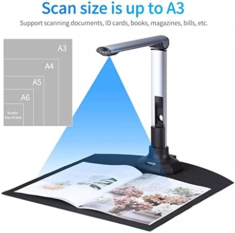 Скенер за скенер за скенер за скенер на Nizyh Scanner Скенер за снимање 10Mega-Pixels USB 2.0 Камера за документација со голема брзина
