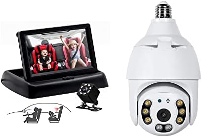 Комплет за монитор на фотоапаратот на фотоапаратот за бебиња за бебиња + 1 парчиња безжична безбедносна камера