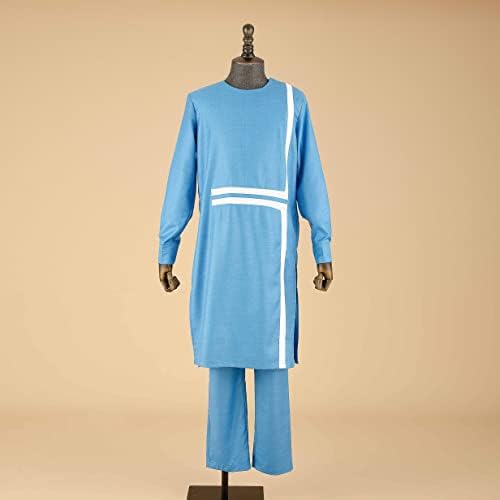Африкански мажи сет облеки за облека Дашики+Анкара панталони Блуза со лежерна облека за тренерки за џебови
