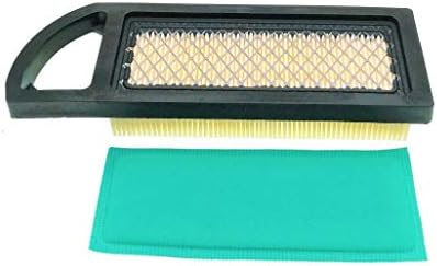 MOWFILL 697153 Air Filter Replace for Briggs Stratton 697014 697634 698083 794422 795115 797008 OEM Air Cleaner Cartridge with 697015 Pre Filter