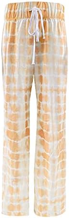 Hdzww летни шорцеви женски памучни памучни ленти со ленти за нозе кратки со џебови еластични високи половини тенок тенок