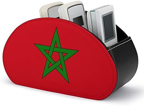 Држач за далечински управувач на знамето на мароко, далечински управувач за далечински кади фиоки за чување на маса за чување на маса