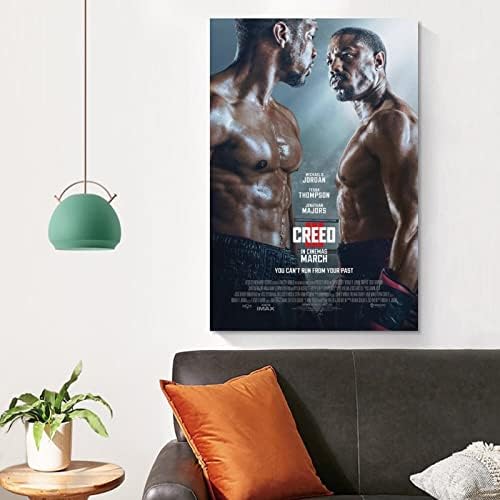 Филмски постери Creed III 2023 Постер платно платно wallидни уметнички отпечатоци за wallидни декор декор за спални декор подароци