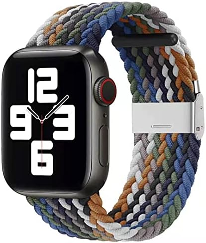 Примена На AppleWatch Apple Watch Iwatch Таблета Еластична 44 / 40mm Личност Универзална Креативна Ткаена Единечен Круг Интегриран