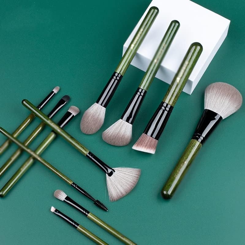 Четки за шминка CXDTBH Поставете професионална алатка за синтетички четки за коса Фондација во прав контура за очила