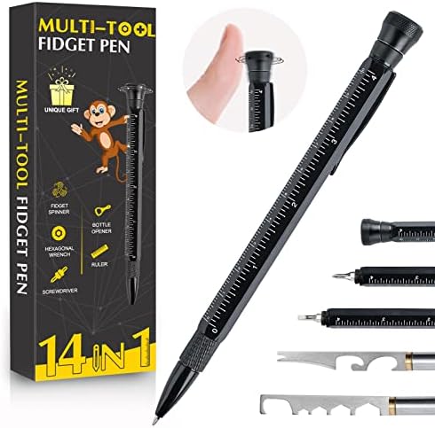 Денот на татковците Xamawa Day подароци од сопругата Daughter Son Kids - MultiTool Fidget Pen, подароци за алатки за помош