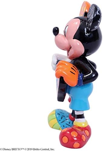 Enesco Disney од Britto Mickey Mouse Miniature Figurine, 3,54 инчи, повеќебојни, 6006085