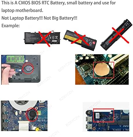 BZBICZH CMOS Battц Батерија Компатибилен ЗА Fujitsu LifeBook C1020 CMOS Bios Battц Батерија