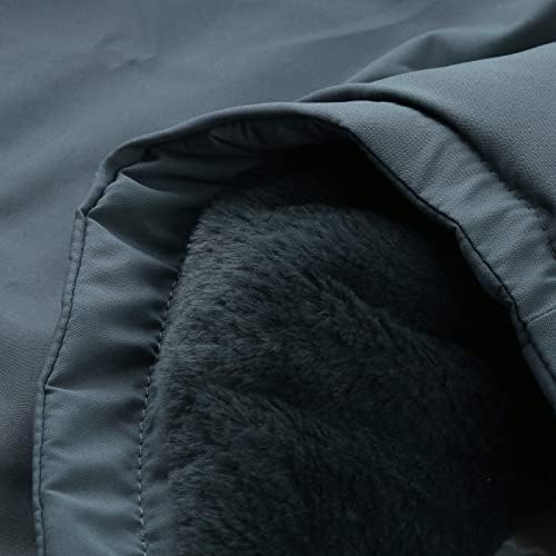Зимски јакна Зимски палто за задебелување на јакна и кадифено чување топол палто со долг ракав, обичен патент, топол сад од