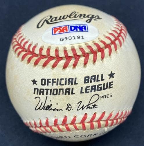 Енос Колење 9 ЊУЈОРК 17 НЦ 33 Потпишан Бејзбол ЈСА Број-Автограм Бејзбол