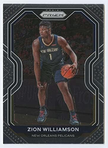 2020-21 PANINI PRIZM 185 Зион Вилијамсон Newу Орлеанс Пеликанс НБА кошаркарска трговија картичка