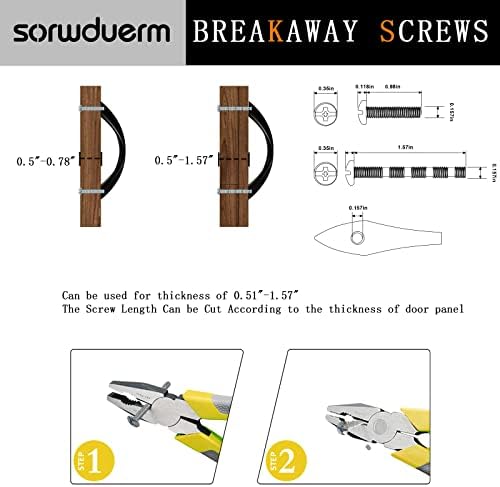 Кабинетот SORWDUERM Повлечете рачки за црна облека влече хардвер влече модерна мебел за мебел за мебел за цинк легура 3 центар за дупки, 4 должина, 1 висина 5 пакет