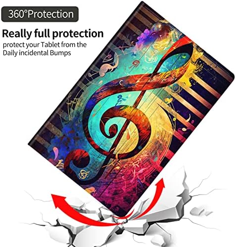 Случај за Samsung Galaxy Tab A7 Lite Case 2021, шок -пропуст TPU тврд грб заштитен таблет покритие за Samsung Tab A7 Lite 8.7