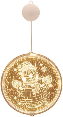 Beacon Pet Christmas Brigman Wishing Night Lights, 3D Shop Windows Pendant String Lights, ламба за напојување на батерии за деца Божиќни