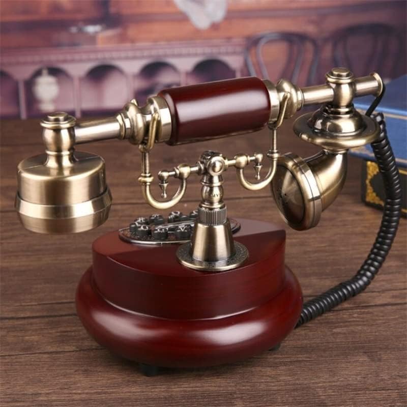 Gayouny Cordered Telefone Fixed Digital Retro Tephle Conte Dial Decorative Телефонски фиксни за домашни канцеларии за домашна канцеларија