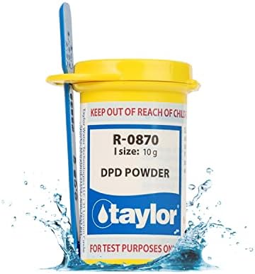 Taylor Technologies Taylor Tech R-0870-I DPD во прав за базен, 10gm, како што е прикажано