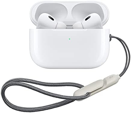 Lanyard Компатибилен со AirPods Pro 2, 2022 Нови безжични слушалки за Bluetooth Анти-изгубени ушни ушни ленти Покријте плетенка јаже
