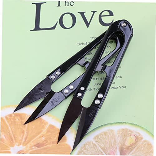 Ханабас 5 парчиња цветни ножици алатка за навојување пролетна алатка t алатка прилагоди за шиење ножици