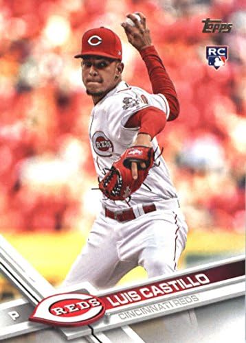 2017 Ажурирање Серија #US139 Луис Кастило Синсинати црвени дебитантски картички за бејзбол