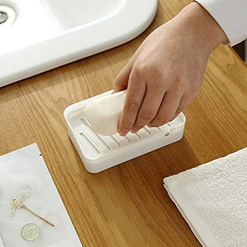 Cabilock усни сјајни контејнери сапун за сапун сапуни заштедувачи со мозоци силиконски апсорбирачки диатом ооз сунѓер -четка организатор