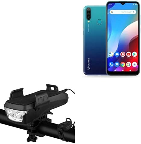 Gionee M12 Helio A25 Stand and Mount, Boxwave® [Solar Mount Mount Mount] Mount Mount со соларна енергија, светла и рог за Gionee