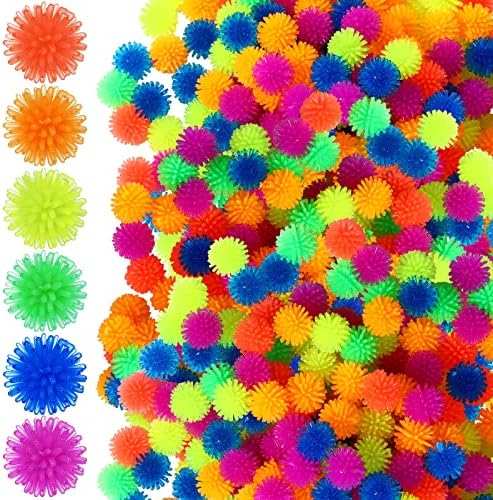 Шилести хеџ топки повеќебојни мали поркупински топки мини стрес топки меки сензорни топки смирувачки сензорни фигури играчки светли разновидни бои за забавни фав