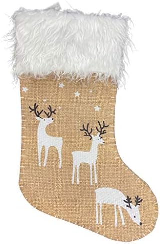 Декор подароци Орнамент порибување снежен човек чорап Дедо Мраз Божиќ домашно украсување ткаенина Тасел Гарланд Божиќ