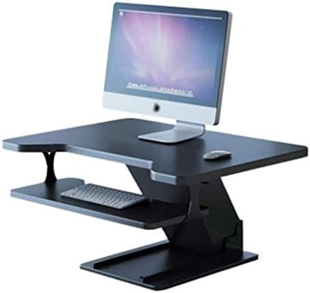 Стенд-ап биро за ејхлкм, табела за лаптоп, табела за преклопување на мобилни лифт, штанд за монитор на десктоп